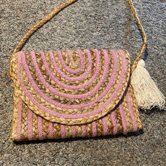 Woven straw bag - Picture 2 of 6